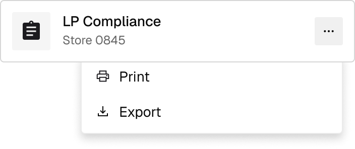 Export audits