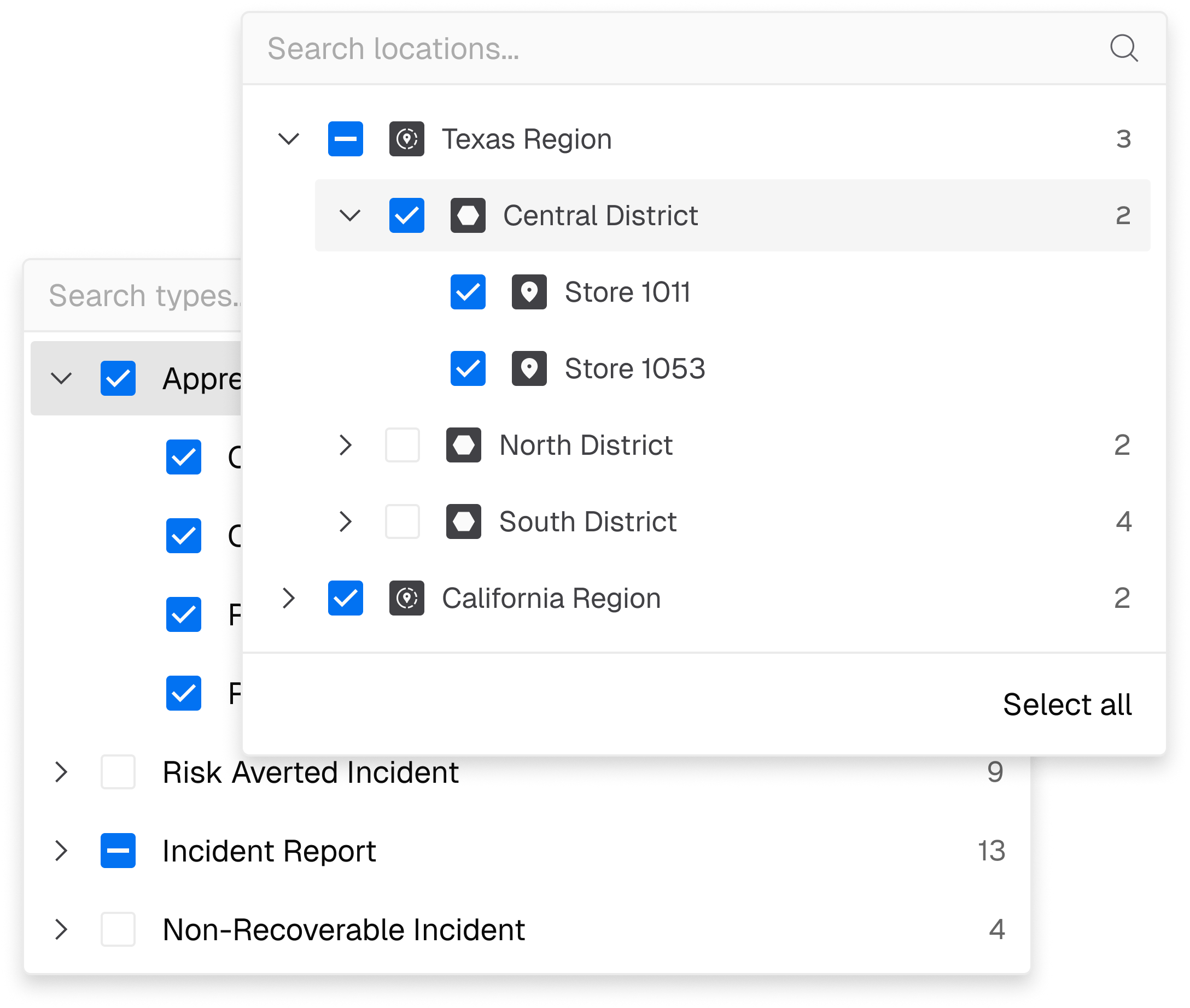 Reporting and analytics dashboard
